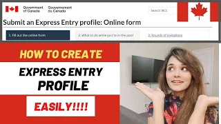 How To Create Express Entry Profile Easily | Step By Step Process | Canada Stories