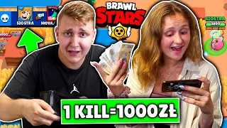 1 KILL = 1000 ZŁ DLA SIOSTRY w BRAWL STARS!