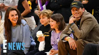 Ashton Kutcher, Mila Kunis and Their Kids Make First Public Appearance as a Family