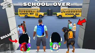 GTA 5 : Franklin First Day Finally Over In School With Shinchan in GTA 5 ! (GTA 5 mods)