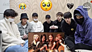 BTS Reaction to Blackpink "sad Fmv" 🥺 [Fanmade 💜]