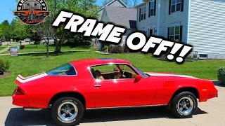 Review: 1979 CAMARO Z28 SHOW CAR FRAME OFF