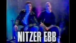Nitzer Ebb interview London 1990
