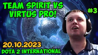 Папич комментирует Dota 2 International 2023! Team Spirit vs Virtus Pro! 3