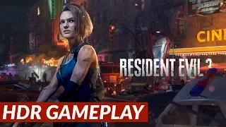 Residents Evil 3: Raccoon City Demo - HDR Gameplay [PS4 Pro]