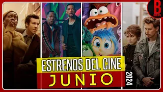 ESTRENOS del CINE JUNIO 2024 | Películas que se Estrenan en Junio 2024