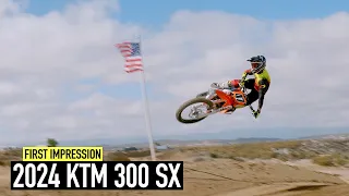 The Most Fun Two Stroke In Existence?! - 2024 KTM 300 SX | First Impression