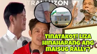 Organizer at may-Ari ng place para sa Maisug Rally Tinatakot binabantaan ng Malacañang Opisyal?