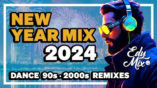 REMIXES Dance Music 90s/2000s: New Year Mix 2024 | No comando das MIXAGENS DJ Edy Mix.