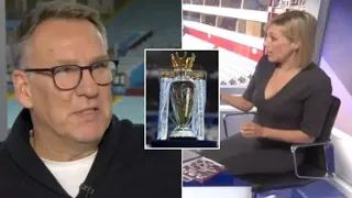 Paul Merson sent on-air warning by Sky Sports presenter over title race theory as she says 'don't...