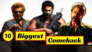 10 Actors Who Made Strong Comeback After Flop Movies | Prabhas, SRK, Rajini, Bollywood, South