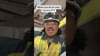 Australian Fifo worker - When you lie on your resume Part 1 (Rigger)