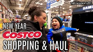 First COSTCO Shop & Haul of the NEW YEAR! | Plus Alaska Life Updates!