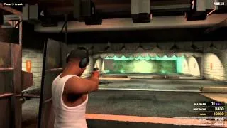 GTA V Hand Gun Challenge 3 Shooting Range