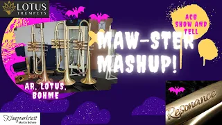 MAWSTER MASH: The Super Horn MAW Block Showdown!  AR, Lotus, and Bohme  ACB  Show and Tell #trumpet