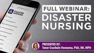 Disaster Nursing and Emergency Preparedness Webinar Recording