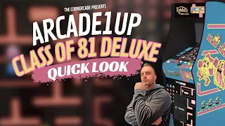 Arcade1Up Class Of 81 Deluxe Arcade A Quick Look From The CornerCade