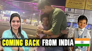 Coming Back from India 🇮🇳 to UK 🇬🇧 I Indian Family in UK