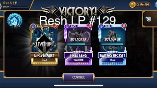 Resh LP #129: Final Fang’s Second Training Arc - Skullgirls Mobile