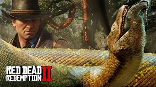 O MISTÉRIO DA SERPENTE GIGANTE - Red Dead Redemption 2