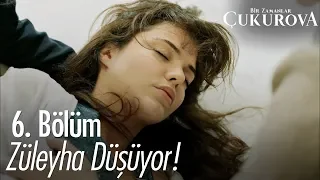 Züleyha merdivenlerden düşüyor! - Bir Zamanlar Çukurova 6. Bölüm