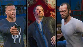 Grand Theft Auto 5 All Endings ( Ending A , B and C)