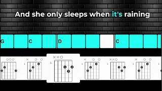 3 AM - Matchbox Twenty - Guitar Chords & Lyrics - Play Along - Capo (1)