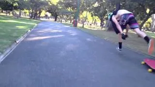 Super Funny Longboarding Bail