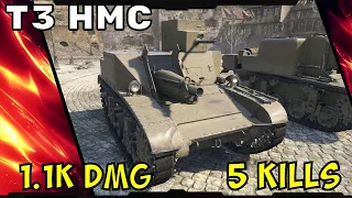 Beast wot replay T3 HMC 1.1k dmg 5 kills - Лучший вот реплей T3 HMC 1.1k урона 5 фрагов