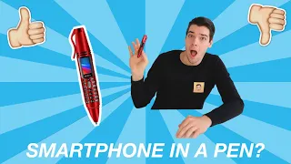 World's Weirdest Smartphone - Cellphone Pen Review!