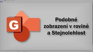 Geometrie - Podobné zobrazení v rovině a Stejnolehlost