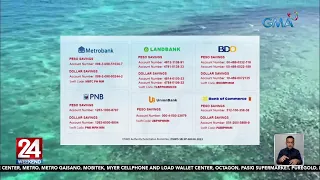 GMA Kapuso Foundation, aalis bukas para sa isasagawang operation bayanihan sa... | 24 Oras Weekend