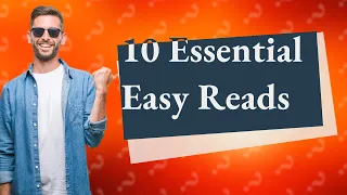 How Can I Discover 10 Essential Easy Reads from Western Literature?