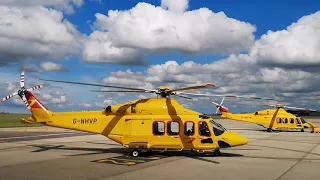 Norwich Airport AW139s (June 2020)