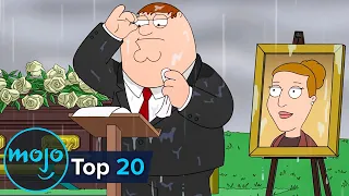 Top 20 Major Family Guy Characters Who Tragically Died