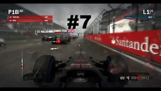 F1 2013 PC Scenario Mode #7 Wet Nurburgring!!