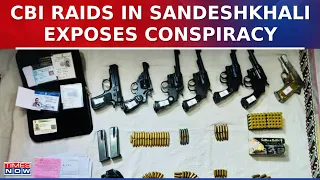 CBI Raids In Sandeshkhali Case: Bombs, Foreign Pistols And Bullets Recovered From Sandeshkhali | TMC