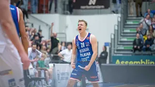 Jonatan Arvidsson 16 poäng & 7 assists vs. Uppsala Basket