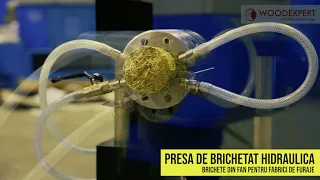 Presa hidraulica de facut brichete din paie, fan, biomasa pentru fabrici de productie furaje