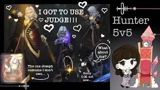 Identity V | Someone Skin Shared me Judge!!! | Hunter 5v5