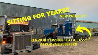 Rescuing a 1994 Kenworth W900L Flat-Glass - First Time On the Road In Years!!