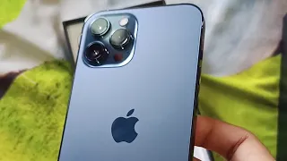 iPhone 12 pro max (Pacific Blue) 💝 Unboxing 💕  #iphone #iphone12promax #iphoneunboxing #iphone12