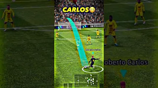 Roberto Carlos Knuckleball🔥Free Kick🚀#efootball #pes2021 #efootball2023