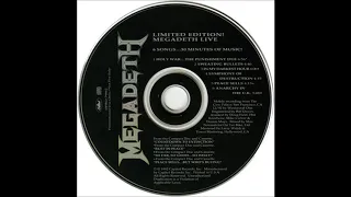 Megadeth | ANARCHY IN THE U.K. (LIVE) | Limited Edition! Megadeth Live Album (1992)