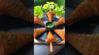 #shorts Cheesy Samosa Stick #easyrecipe #ashortaday