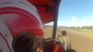 Central Scotland Autograss, F600 Ladies on board with WR400 Hilary Frost
