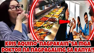 Kris‼️NAGPAKAIN ng BONGGA‼️Dahil sa LUBOS na KASIYAHAN sa paggaling!!OMG!!