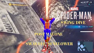 Marvel Spider-Man Miles Morales Free Swing Style  ft Post Malone Ft Swae Lee- Sunflower