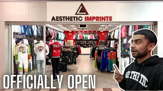 Retail Clothing Store Is Officially Open | Continuing The Shop Build