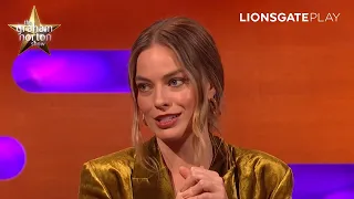 Margot Robbie and Cate Blanchett on Graham Norton's couch🤩 | Streaming now on @lionsgateplay